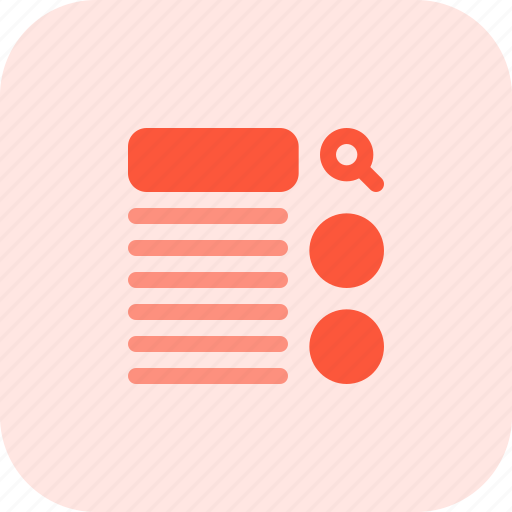 Wireframe, search, layout, template, content icon - Download on Iconfinder