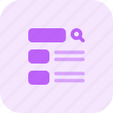 wireframe, search, template, content, table 