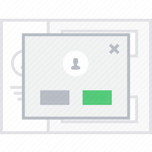 Confirm, contact, delete, style, ui, web, wireframe icon - Download on Iconfinder