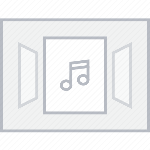 Accordian, music, style, ui, web, wireframe icon - Download on Iconfinder