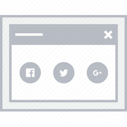 Share, social, style, ui, web, wireframe icon - Download on Iconfinder