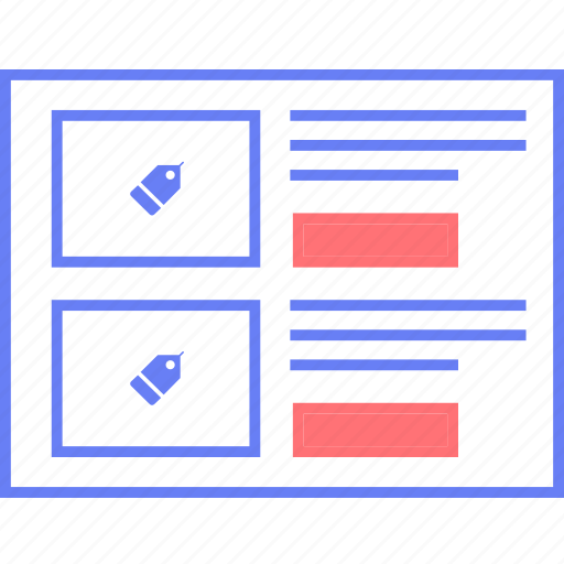 Info, product, shop, style, ui, web, wireframe icon - Download on Iconfinder