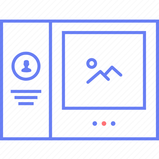 Contact, for, image, slider, ui, web, wireframe icon - Download on Iconfinder