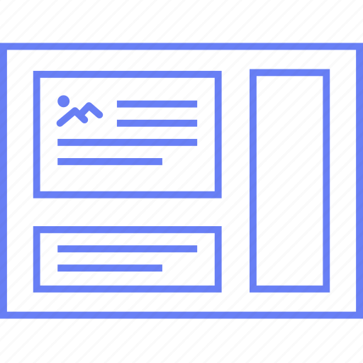 Image, layout, page, style, ui, web, wireframe icon - Download on Iconfinder