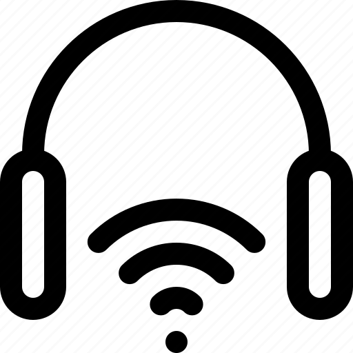 Access, connection, headphone, headset, network, wifi, wireless icon - Download on Iconfinder