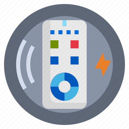 Remote, controller, wireless, charger, electronics, power icon - Download on Iconfinder