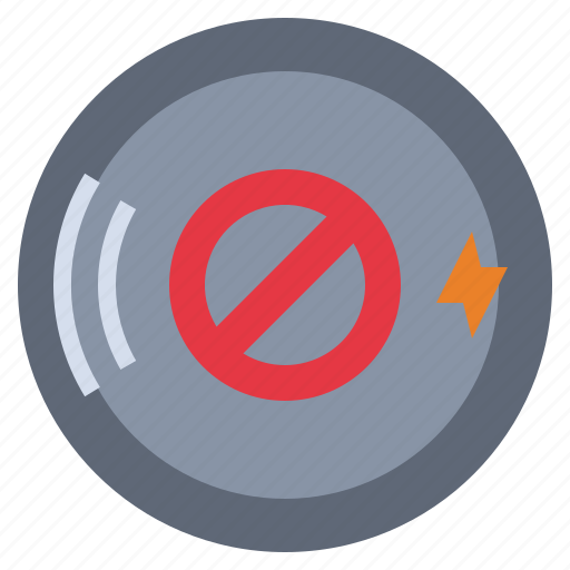 Wireless, charger12, prohibit, charge, electronics, power icon - Download on Iconfinder