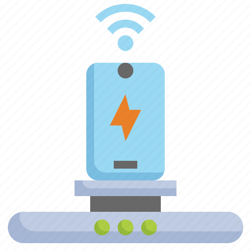 Wireless, charger3, electronics, charge, power, technology icon - Download on Iconfinder