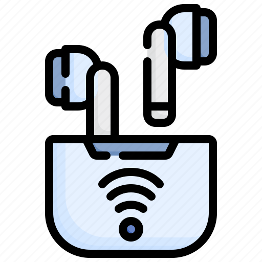 Airpods, headphones, earphones, electronics, audio icon - Download on Iconfinder