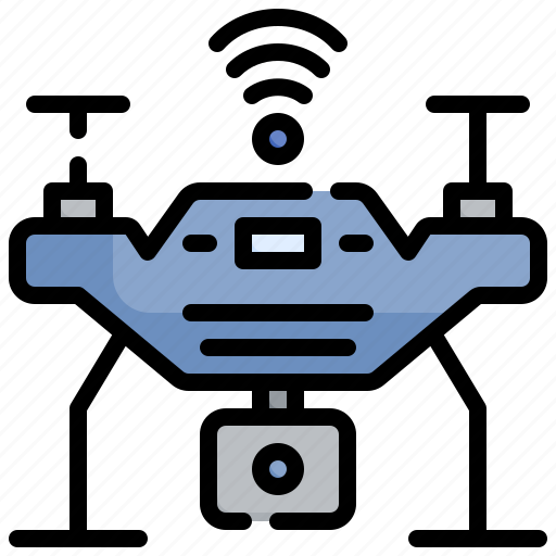 Camera, drone, smart, internet, of, things, electronics icon - Download on Iconfinder
