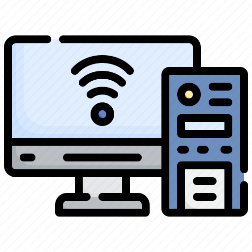 Computer, screen, desktop, electronics, communications icon - Download on Iconfinder