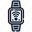 smartwach, wristwatch, electronics, connection, application 
