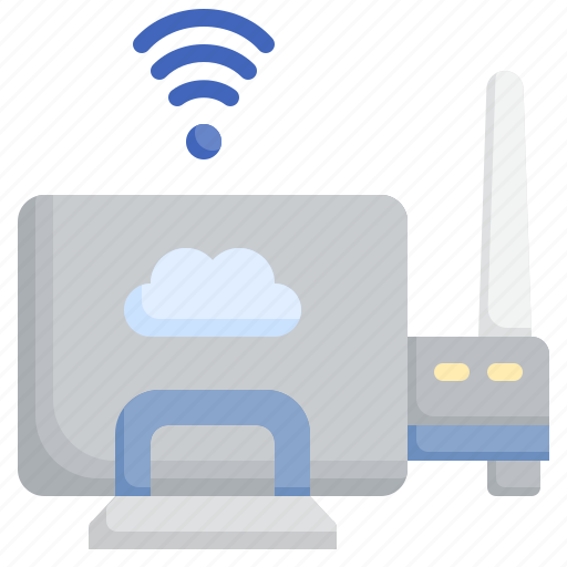 Data, sterage, electronics, wifi, wireless, multimedia icon - Download on Iconfinder