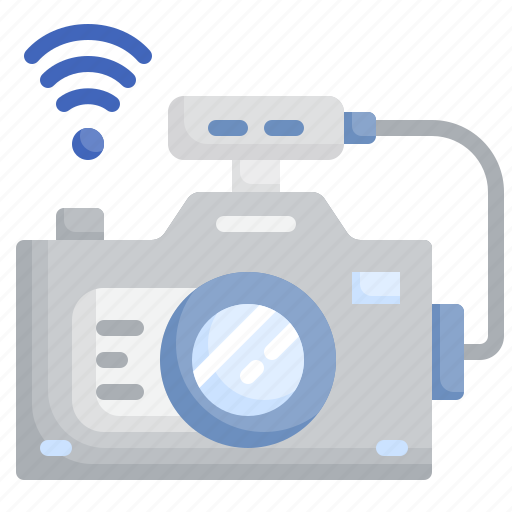 Photo, camera, wireless, charger, charging, electronics, multimedia icon - Download on Iconfinder
