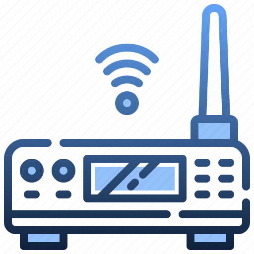 Wifi, router, wireless, internet, connection, electronics, device icon - Download on Iconfinder