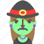 angry, emoji, female, halloween, horror, monster, witch 