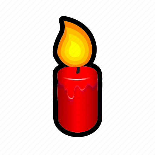 Candle, fire, magic, spell, witch, worship icon - Download on Iconfinder