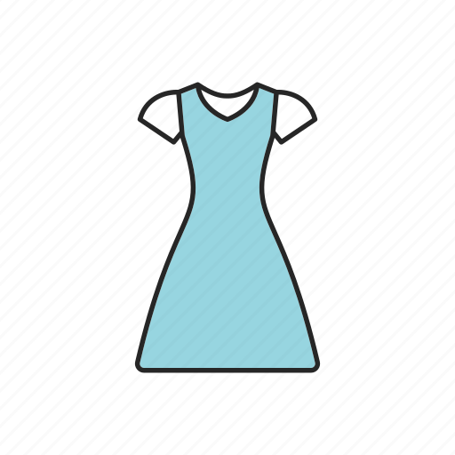 Clothes, dress, fashion, garment, outfit, sheath dress, woman icon - Download on Iconfinder