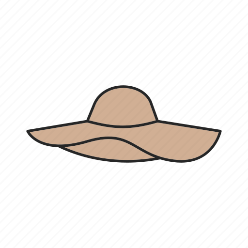 Accessory, clothes, floppy hat, garment, hat, head covering, headwear icon - Download on Iconfinder