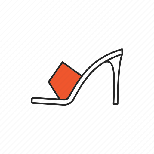 Fashion, female, heels, mule, outfit, shoes, woman icon - Download on Iconfinder