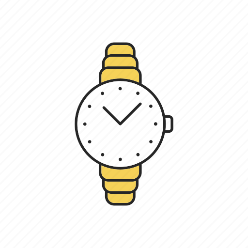 Accessory, adornment, clock, female, jewelry, watch, wristwatch icon - Download on Iconfinder