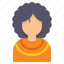 afro, woman, hair, hairstyle, avatar, african, female