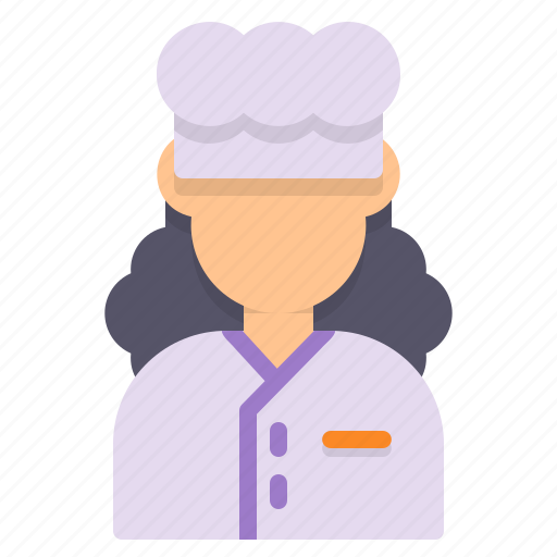 Chef, avatar, woman, baker, pastry, cook, female icon - Download on Iconfinder