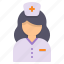 nurse, woman, avatar, hospital, healthcare, female 