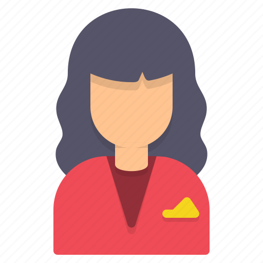 Receptionist, avatar, woman, reservations, reception, female, information desk icon - Download on Iconfinder