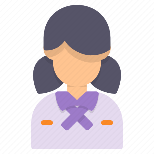 Scout, avatar, woman, female, girl, activity icon - Download on Iconfinder