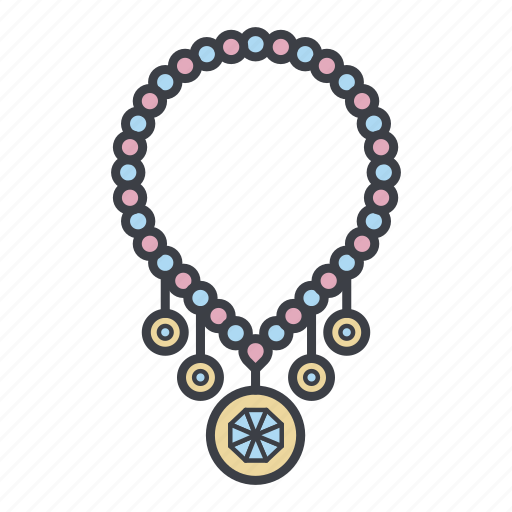 Jewelry, necklace, ornament, shopping icon - Download on Iconfinder