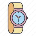 clock, time, watch, wrist watch