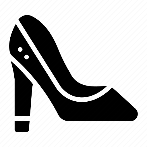High, heels, footwear, female, fashion icon - Download on Iconfinder