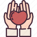 hand, love, give, healthcare, heart