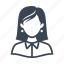avatar, teacher, user, woman 