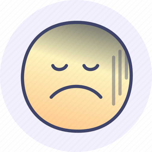 Depressed, emoji icon - Download on Iconfinder on Iconfinder