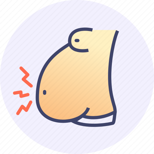 Bloating, emoji, pms, period icon - Download on Iconfinder