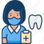 dentist, women, job, avatar 