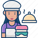 cook, women, job, avatar