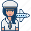 pilot, women, job, avatar 