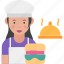 cook, women, job, avatar 