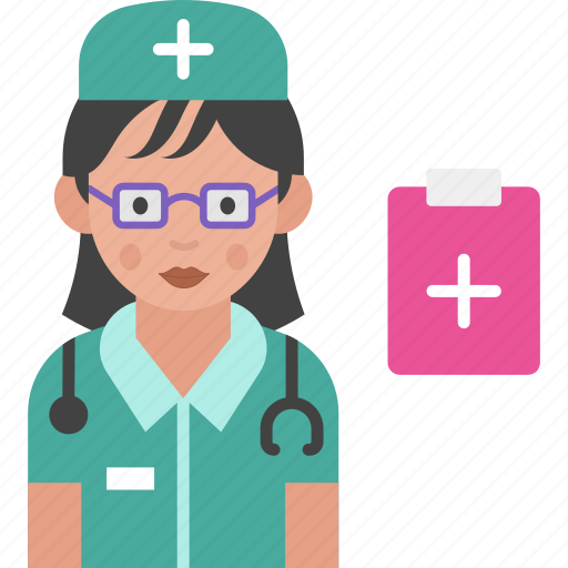 Nurse, women, job, avatar icon - Download on Iconfinder