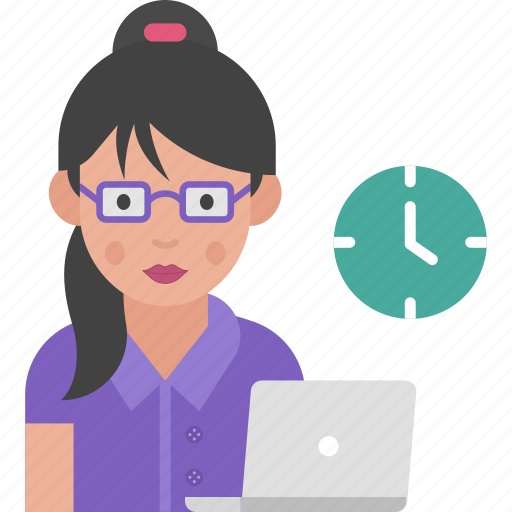 Secretary, women, job, avatar icon - Download on Iconfinder