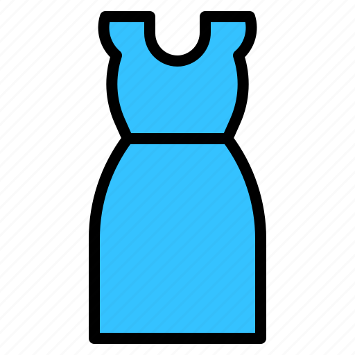Clothes, clothing, dress, fashion, garment, woman icon - Download on Iconfinder