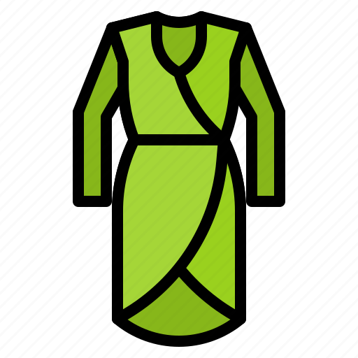 Clothes, clothing, dress, fashion, garment, woman icon - Download on Iconfinder
