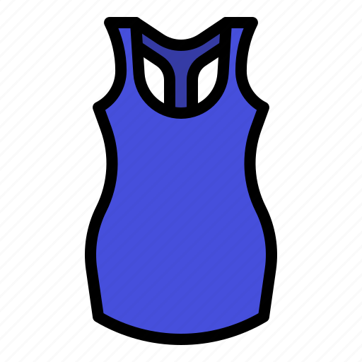 Clothes, clothing, fashion, garment, sleeveless shirt, woman icon - Download on Iconfinder