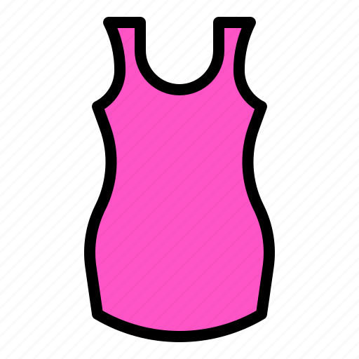 Clothes, fashion, female, sleeveless shirt, woman icon - Download on Iconfinder