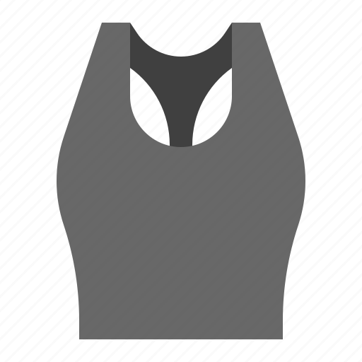 Clothes, fashion, female, feminine, sleeveless shirt, woman icon - Download on Iconfinder
