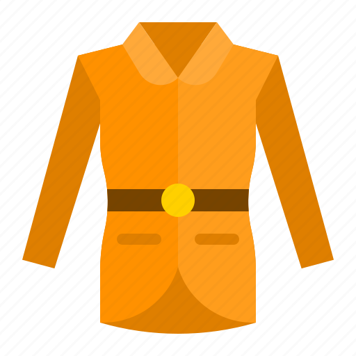 Clothes, clothing, coat, fashion, long sleeve icon - Download on Iconfinder
