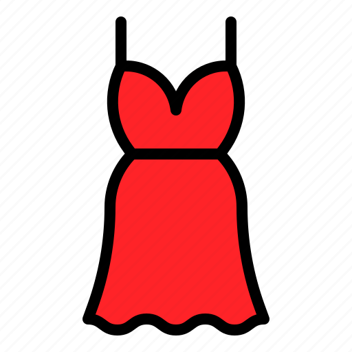 Clothes, clothing, dress, female, garment, woman icon - Download on Iconfinder